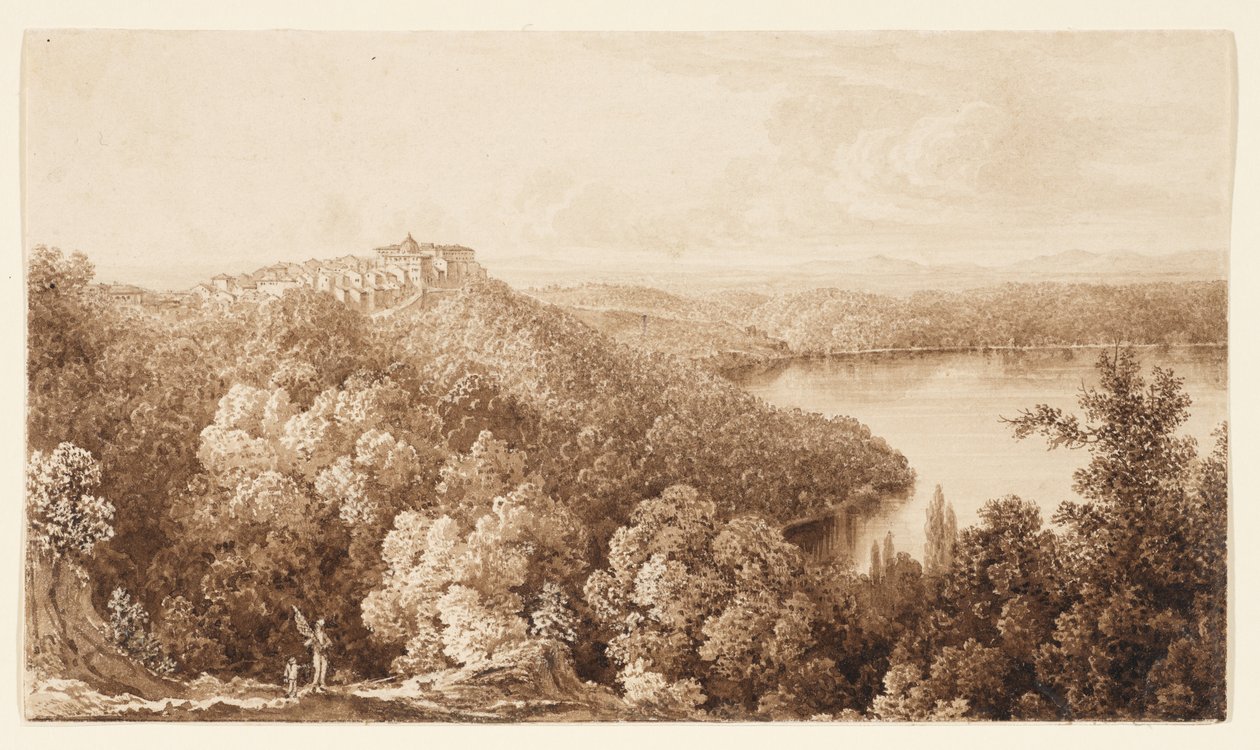 Castel Gandolfo af Elizabeth Frances Batty