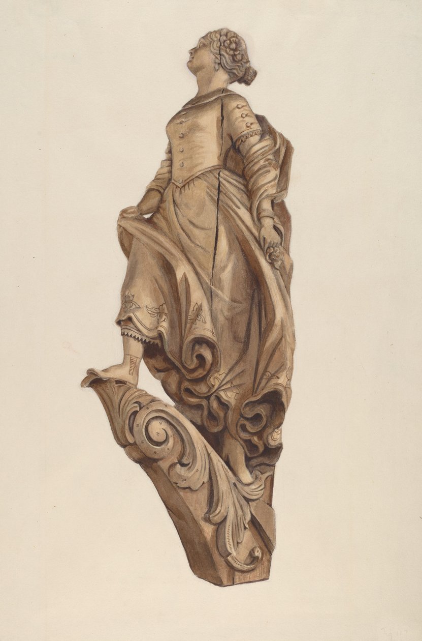 Galionsfigur: Kvinde af Elizabeth Moutal