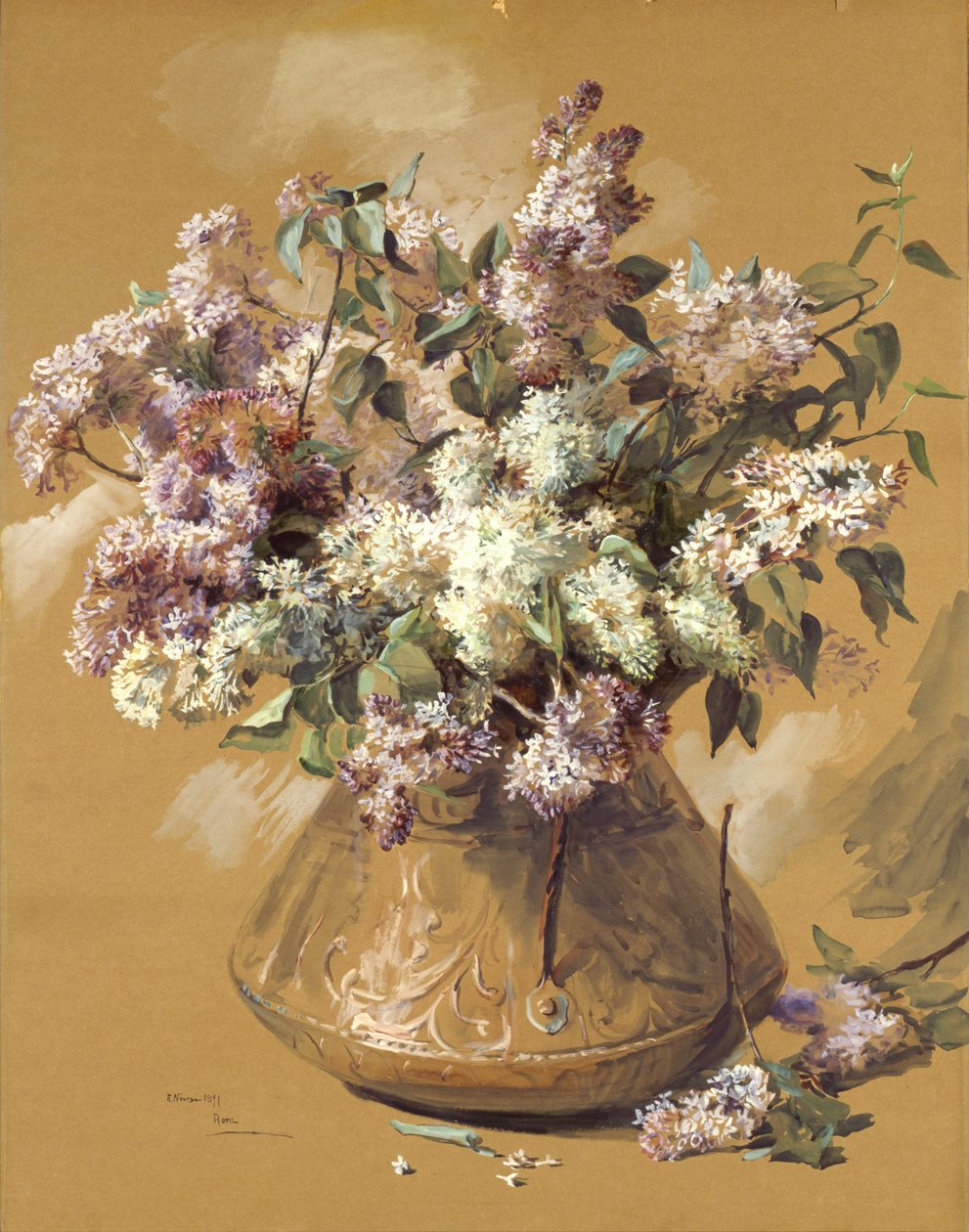 Syrener, 1891. af Elizabeth Nourse