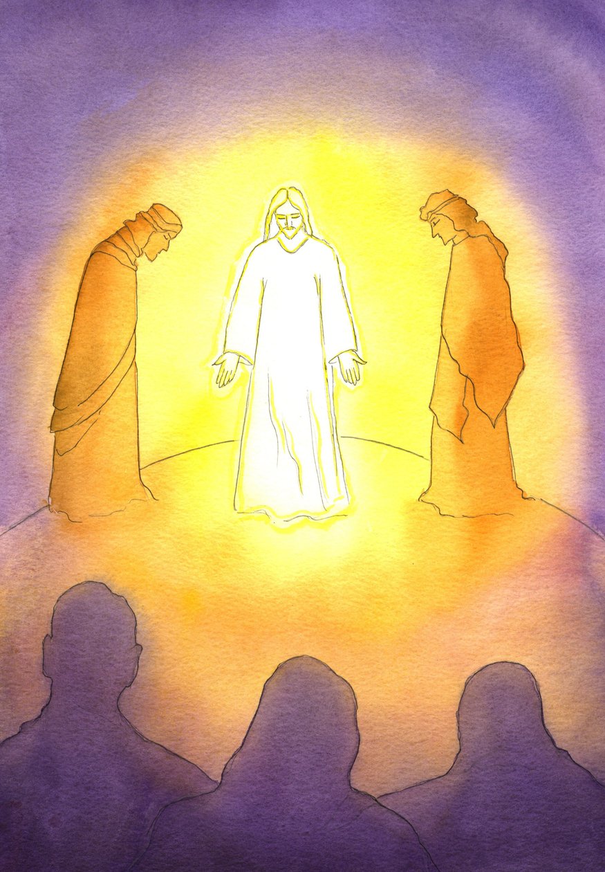The Transfiguration, 2001 (w/c på papir) af Elizabeth Wang