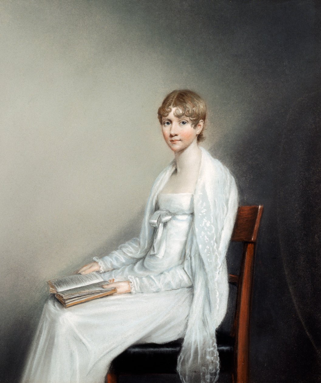 Caroline Darwin (olie på lærred) af Ellen Sharples
