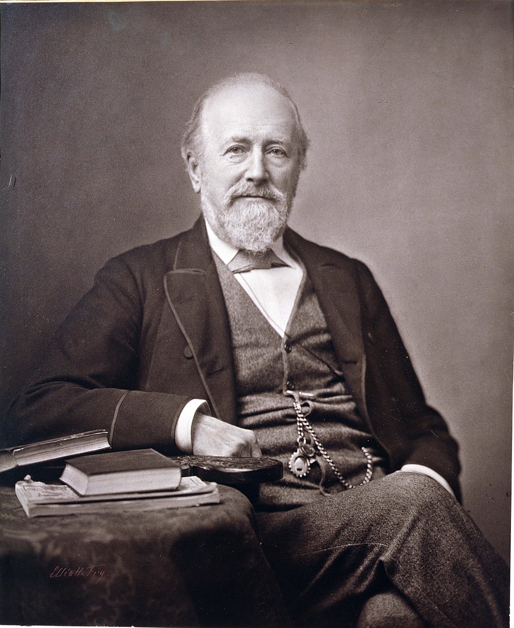 Edward Frankland (1825-99) af Elliott und Fry Studio