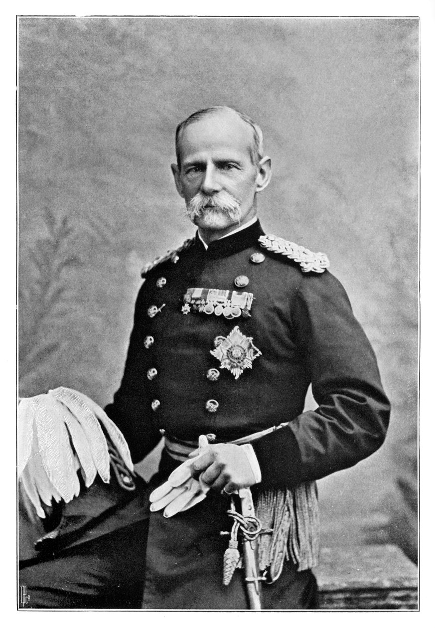 Lord Roberts, britisk soldat, 1901. af Elliott and Fry