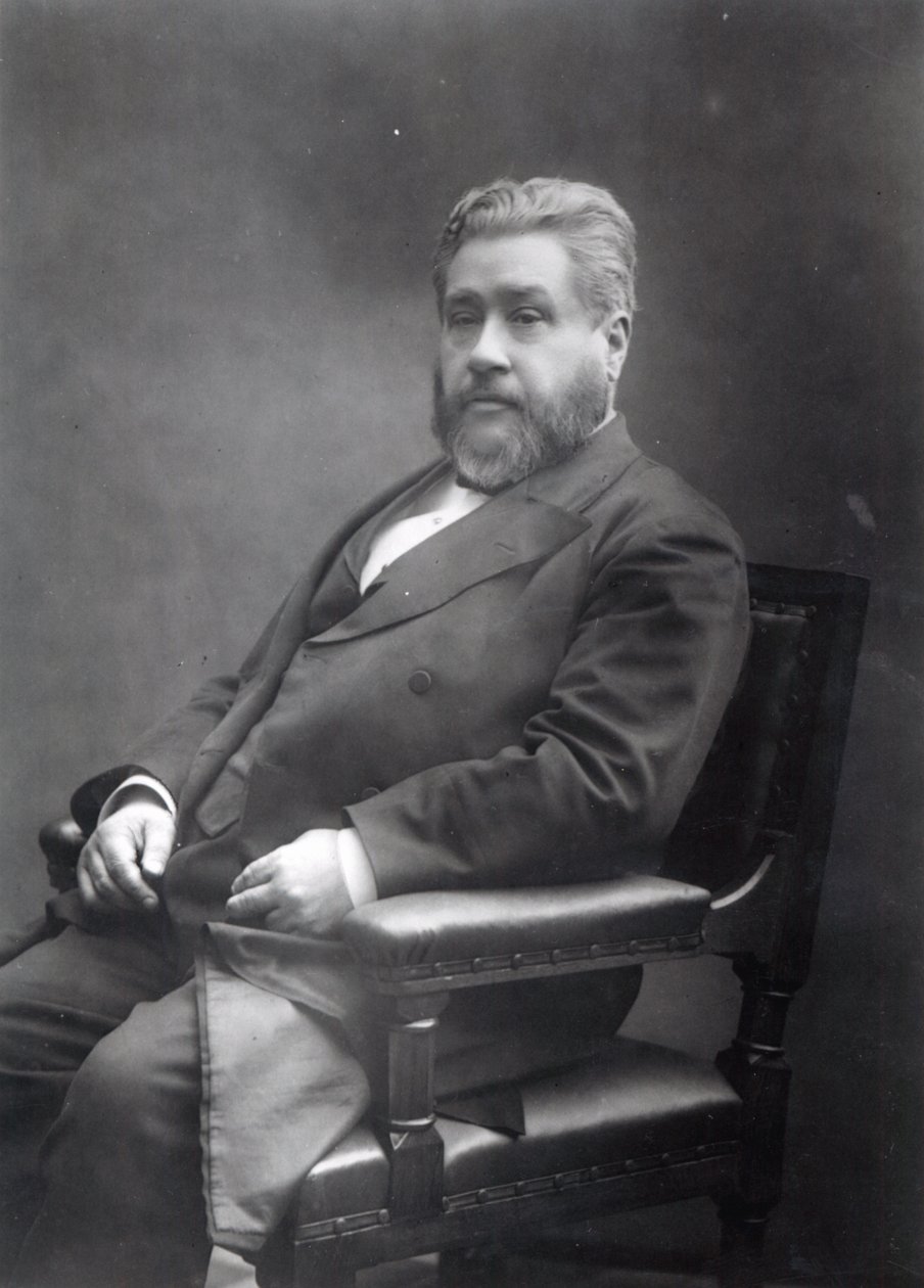 Pastor Charles Haddon Spurgeon af Elliott und Fry Studio