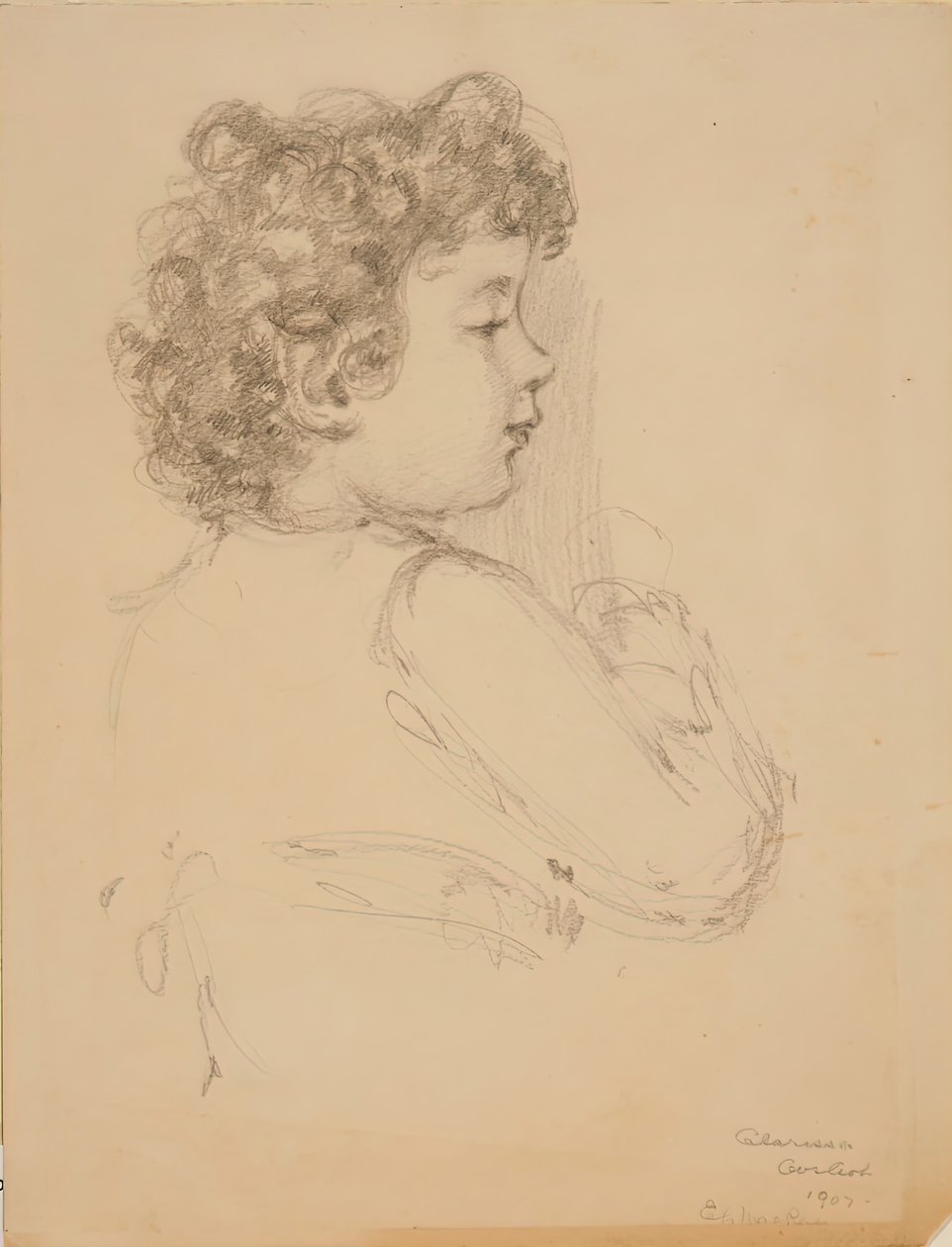 Clarissa, 1909. af Elmer Livingston MacRae