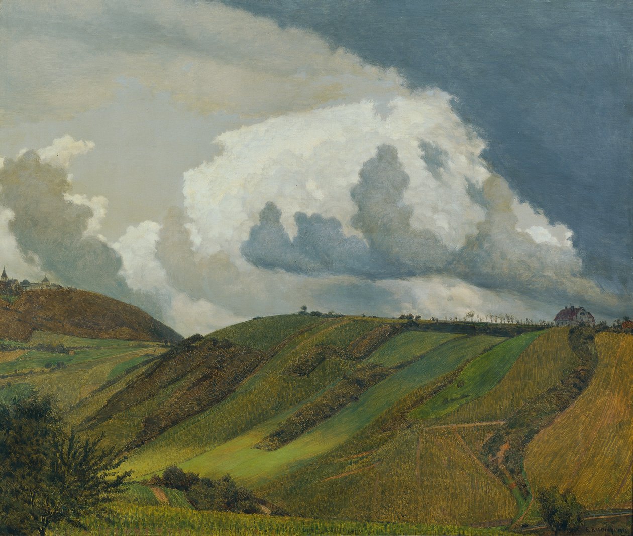 Før et tordenvejr af Emanuel Baschny