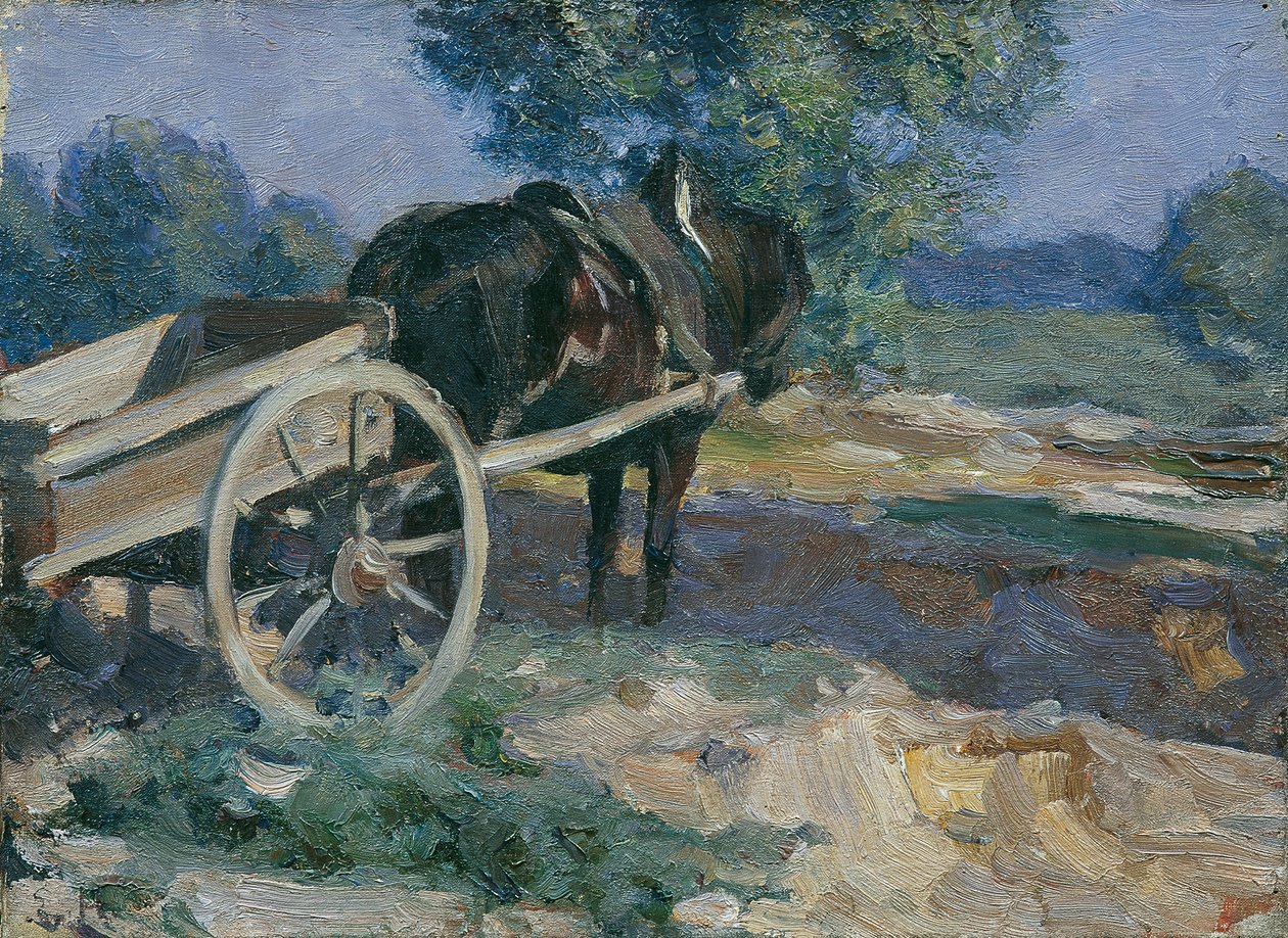 Der Karrengaul af Emanuel Franz Hegenbarth