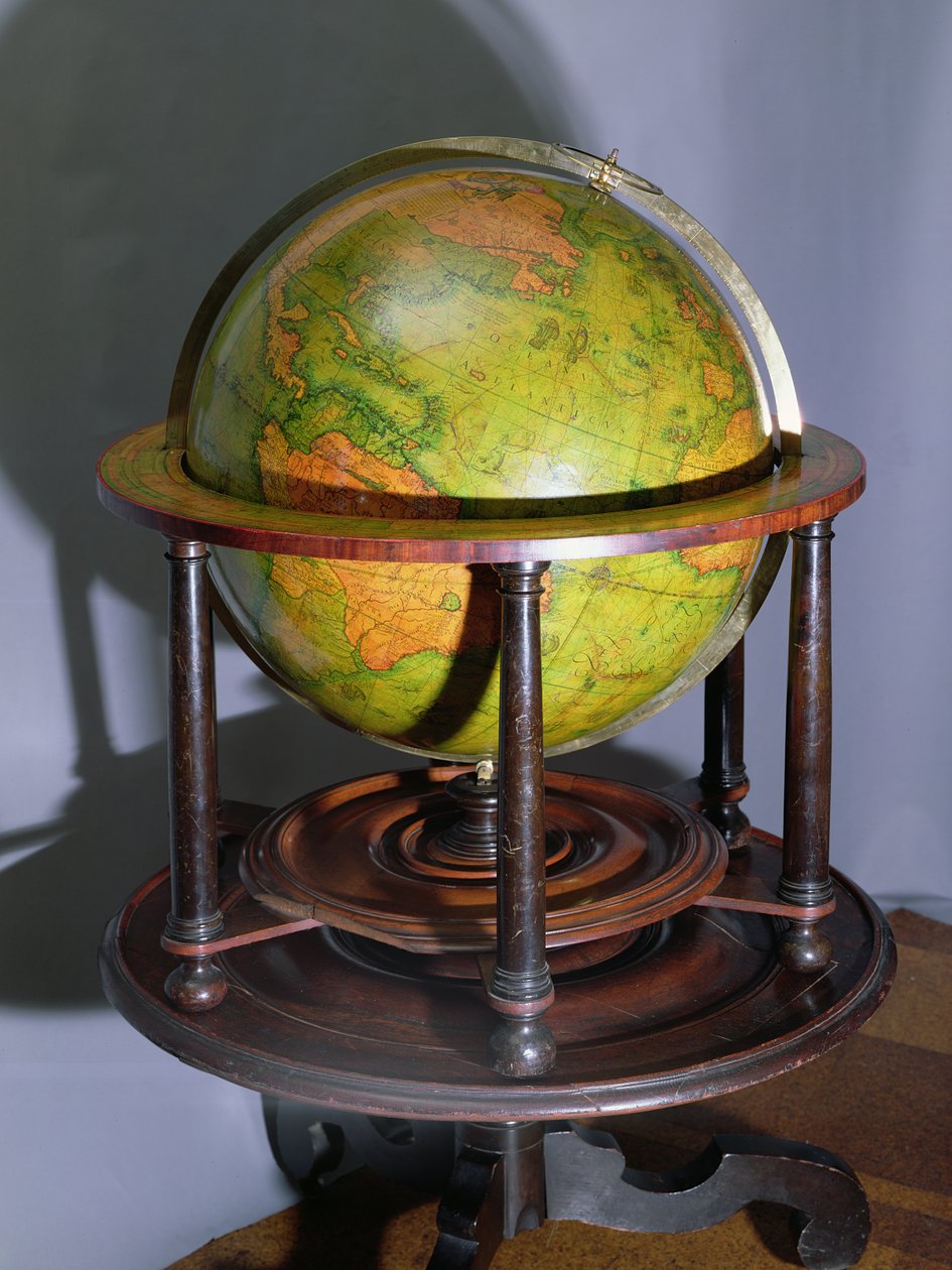 Molyneux Globe (træ) af Emery Molyneux