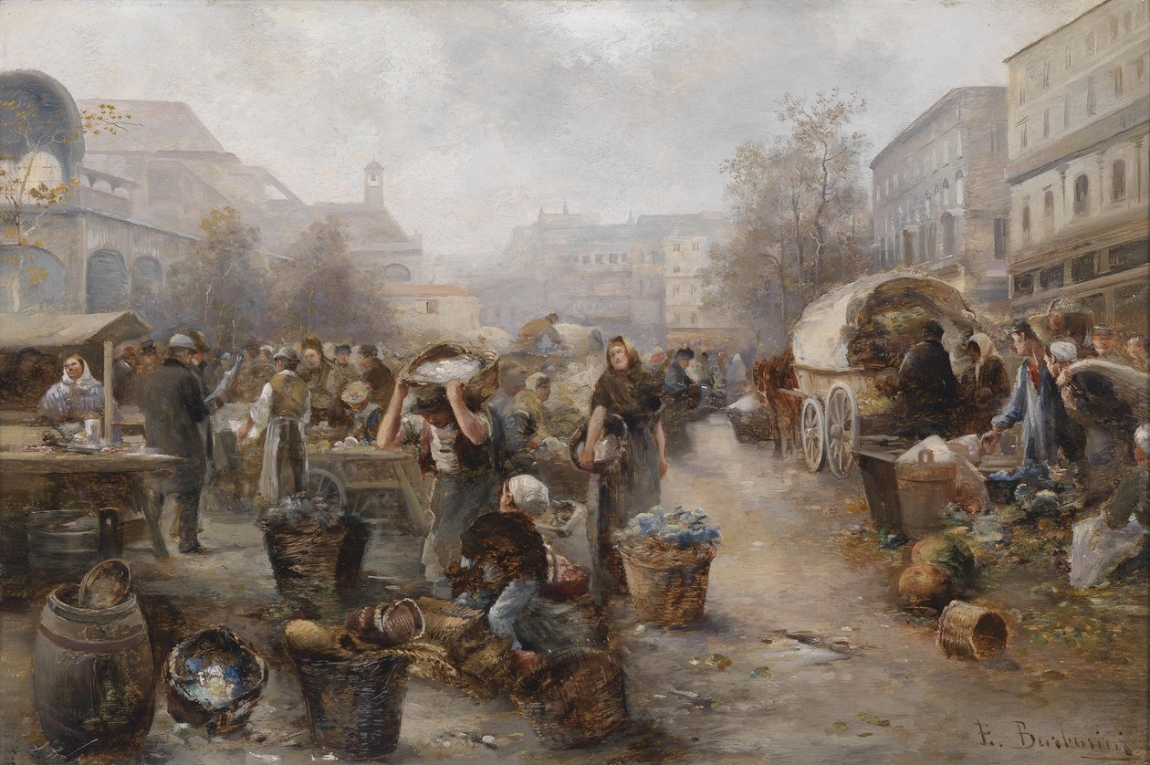 markedsdag af Emil Barbarini