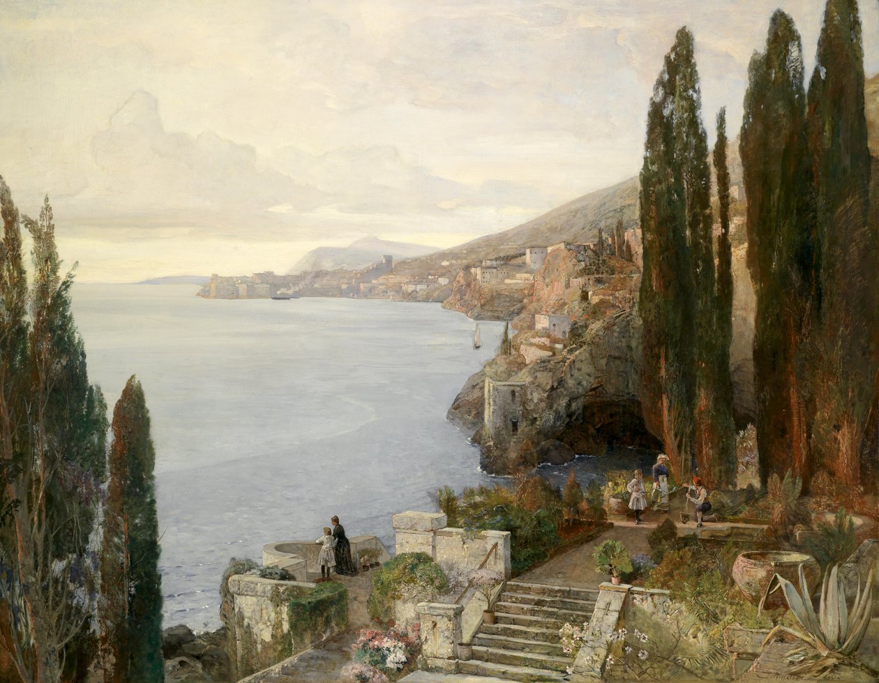 Udsigt over Ragusa af Emil Jakob Schindler