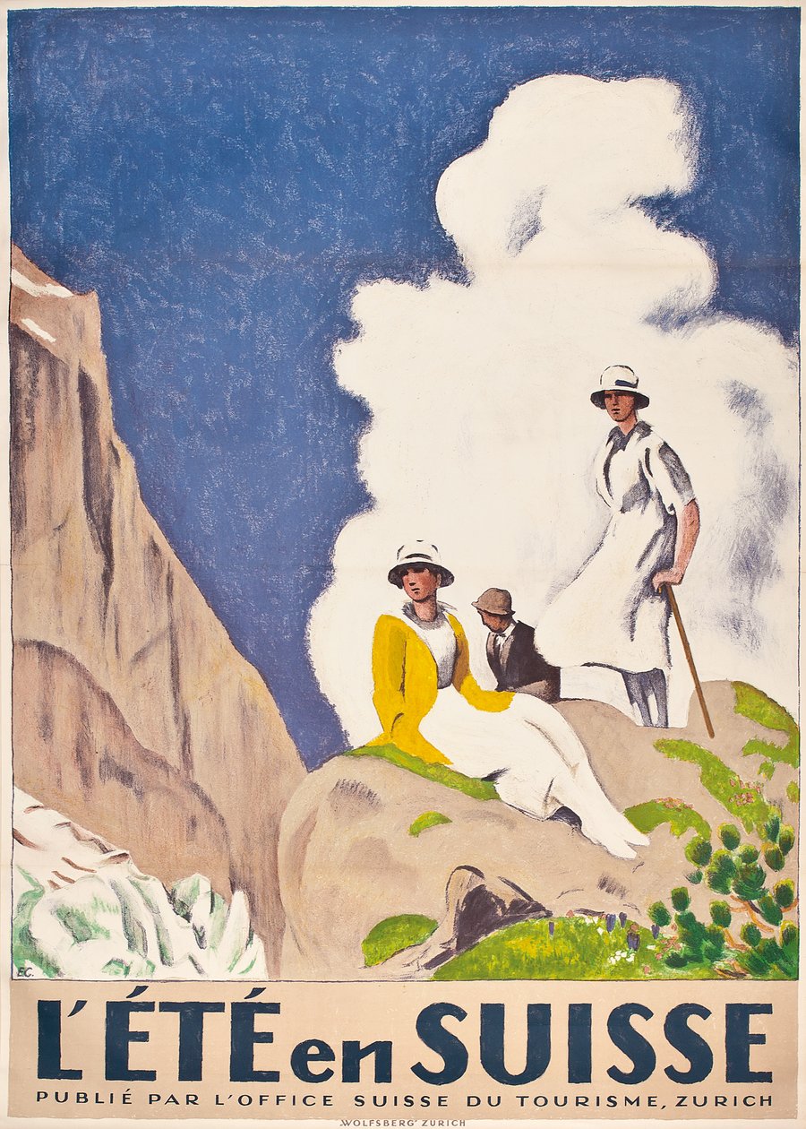Sommer i Schweiz af Emil Cardinaux