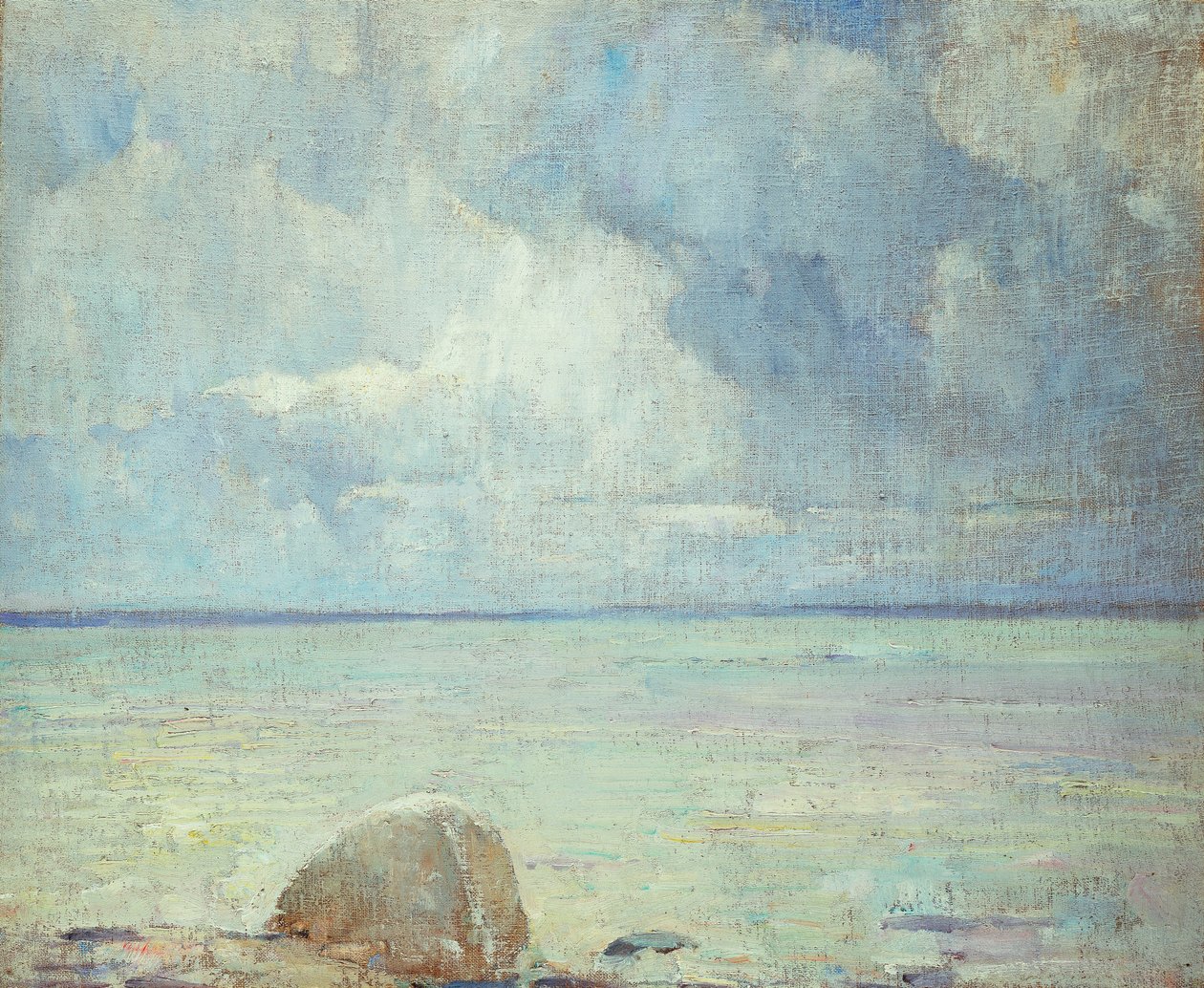 Udsigt over Øresund af Emil Carlsen