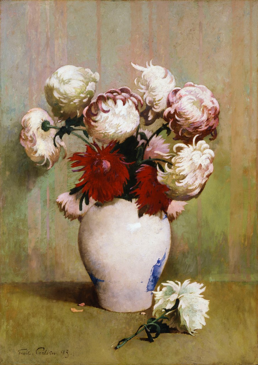 Krysantemum af Emil Carlsen