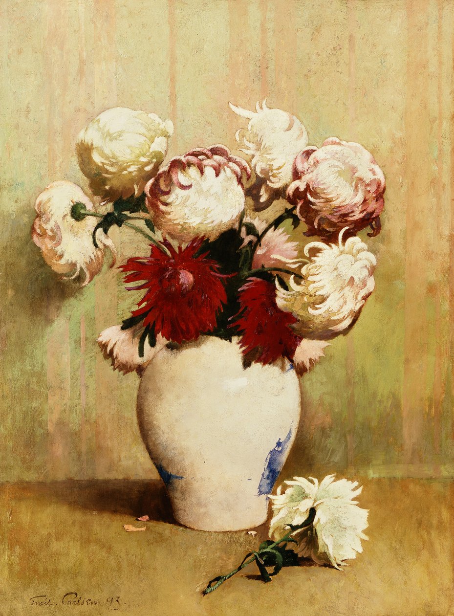 Krysantemum af Emil Carlsen