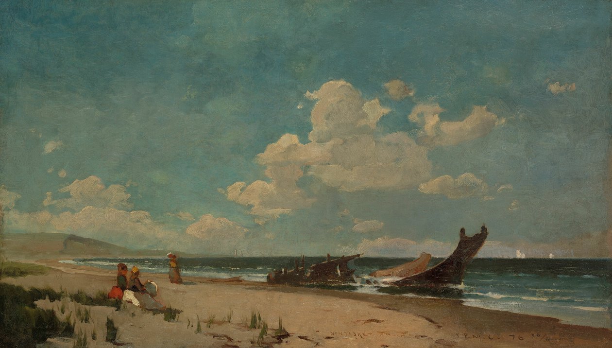 Nantasket Beach af Emil Carlsen