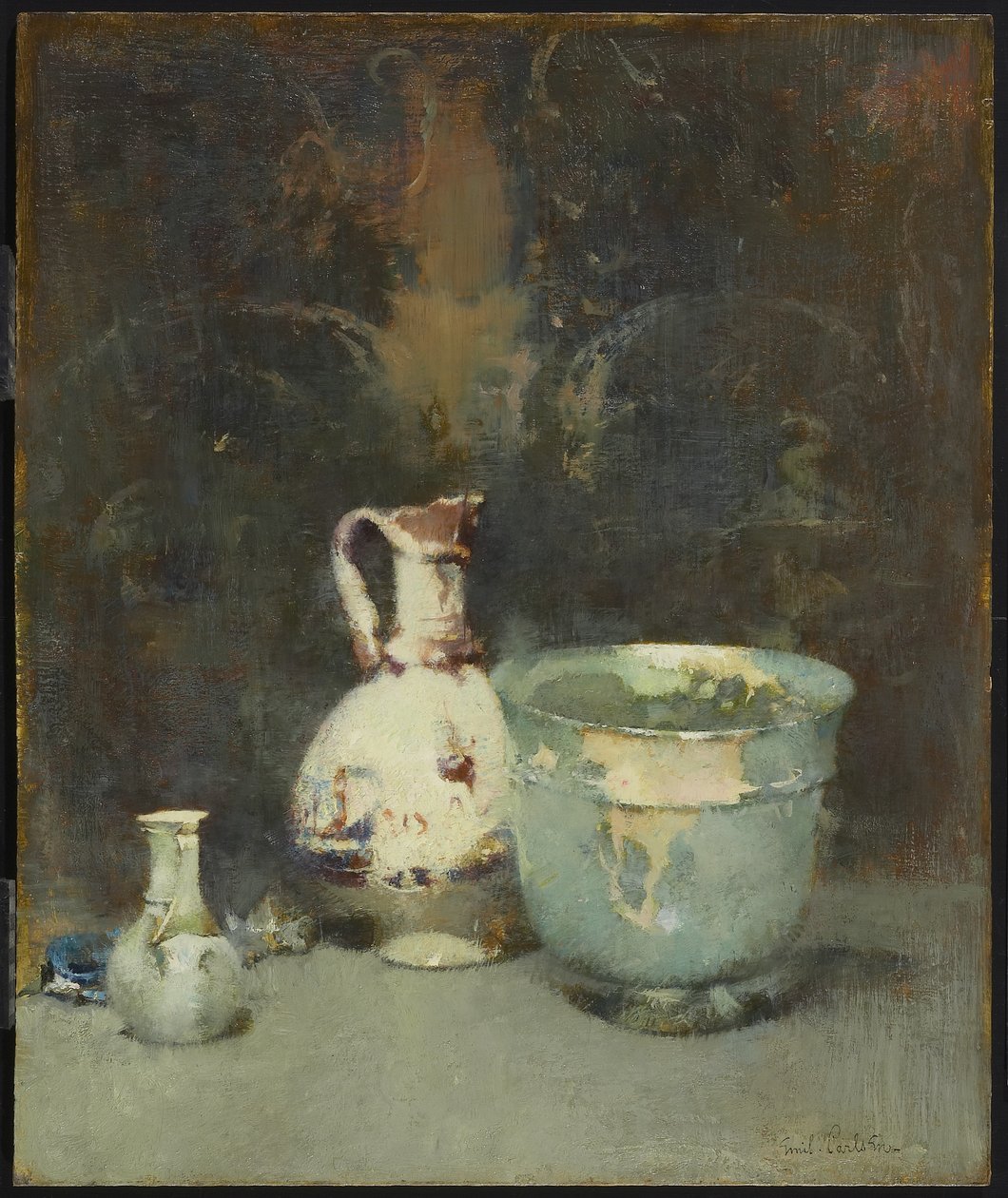 Romersk skål, ca. 1920 af Emil Carlsen