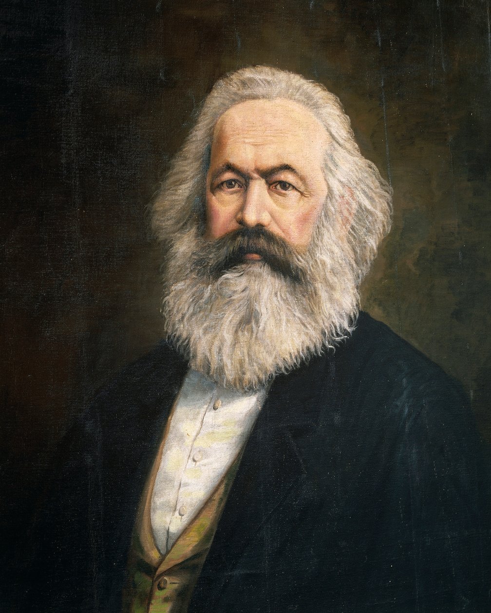 Portræt af Karl Marx af Emil Dreyer