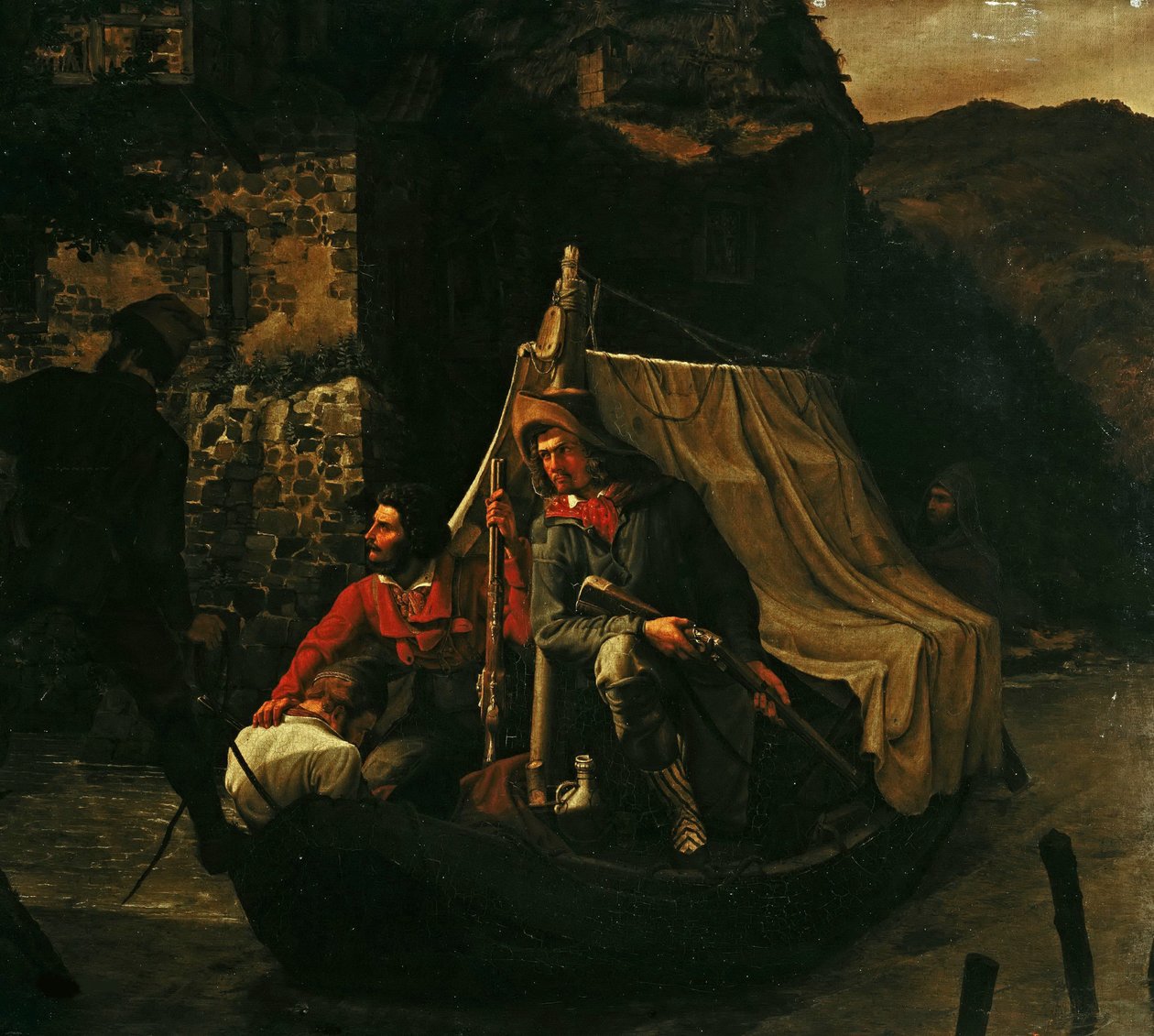 Smuglerne, 1830. af Emil Ebers