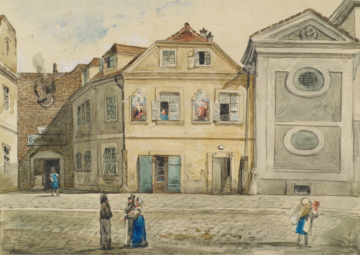 Bøddelens hus i Wien af Emil Hütter