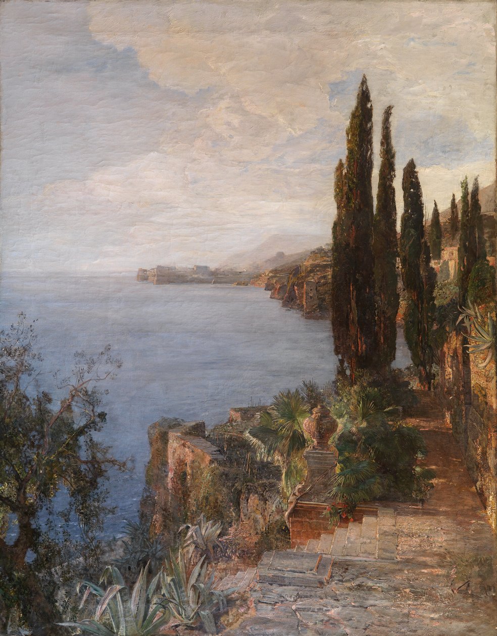 På den dalmatiske kyst nær Ragusa af Emil Jakob Schindler
