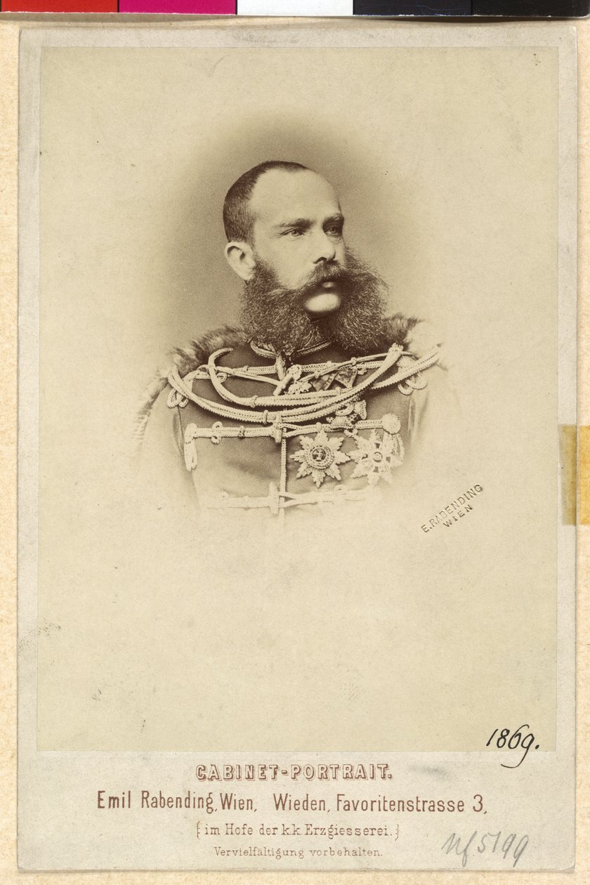 Kejser af Østrig Franz Joseph I af Emil Rabending