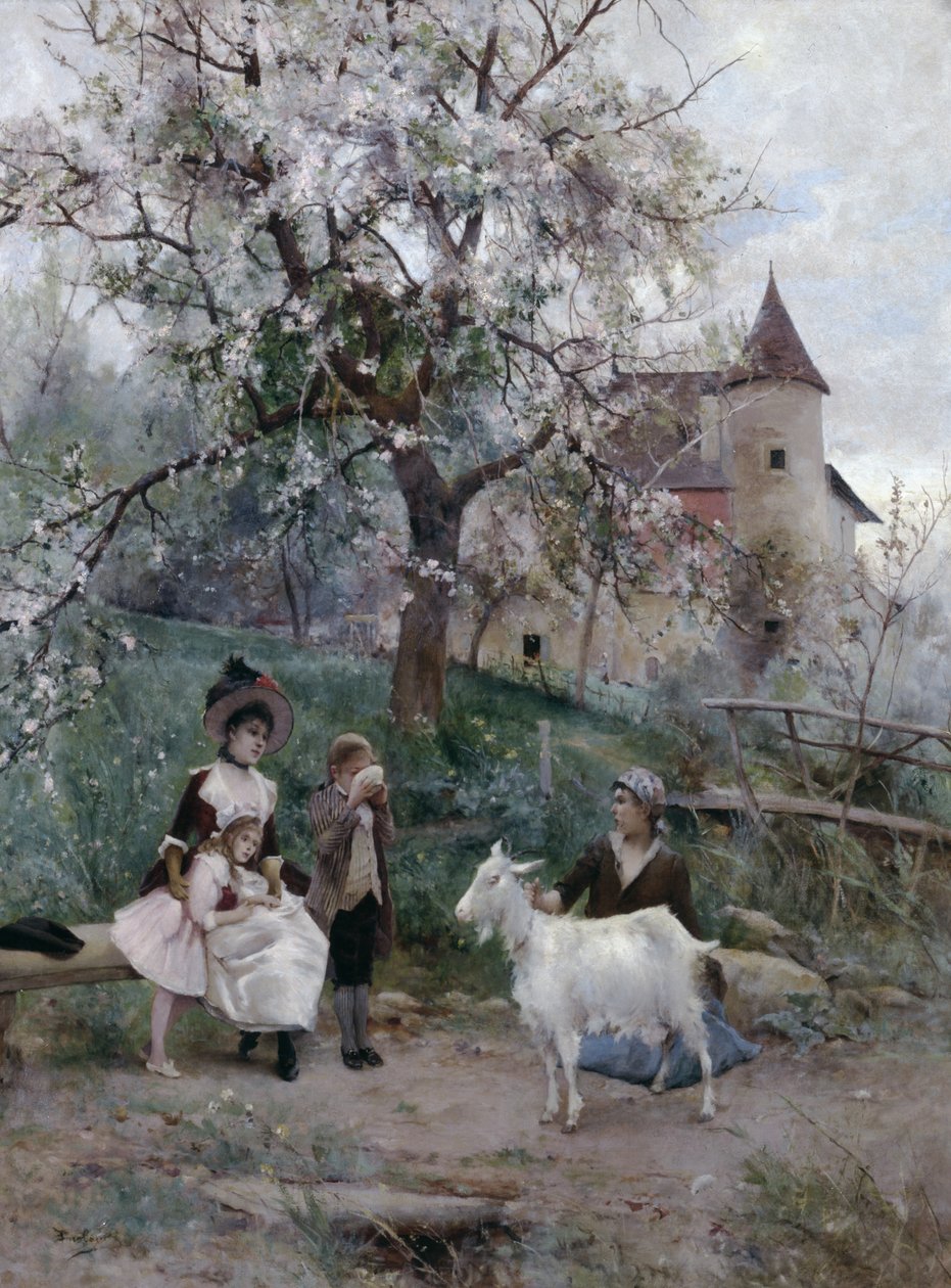 Forfriskninger langs vejen af Emile August Pinchart