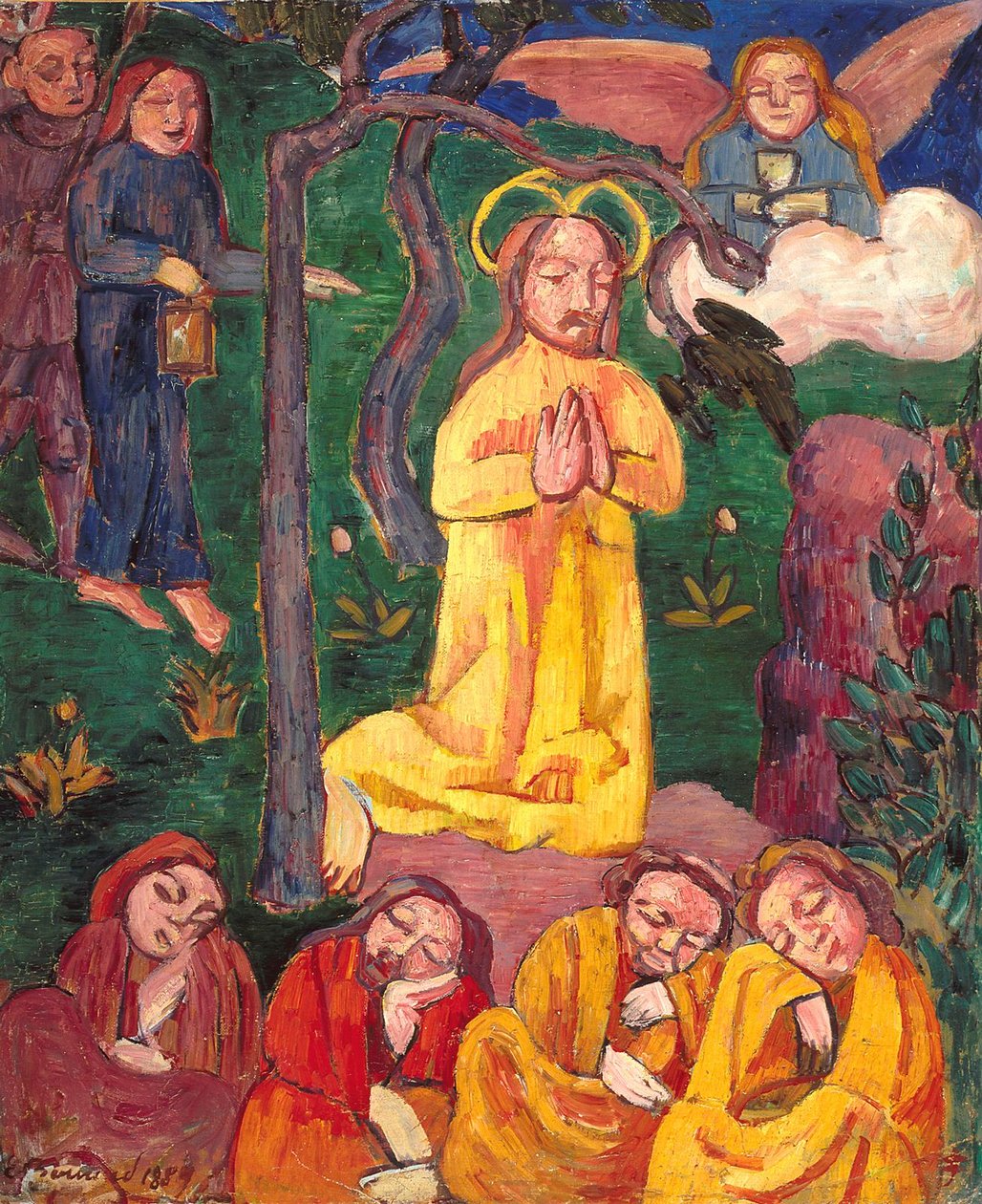 Gul Christn af Emile Bernard