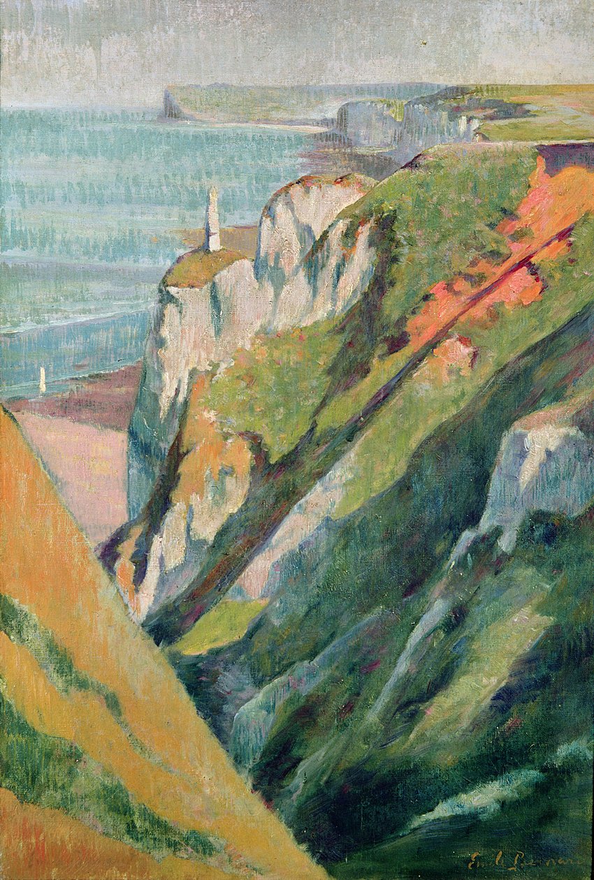 klipper og hav af Emile Bernard