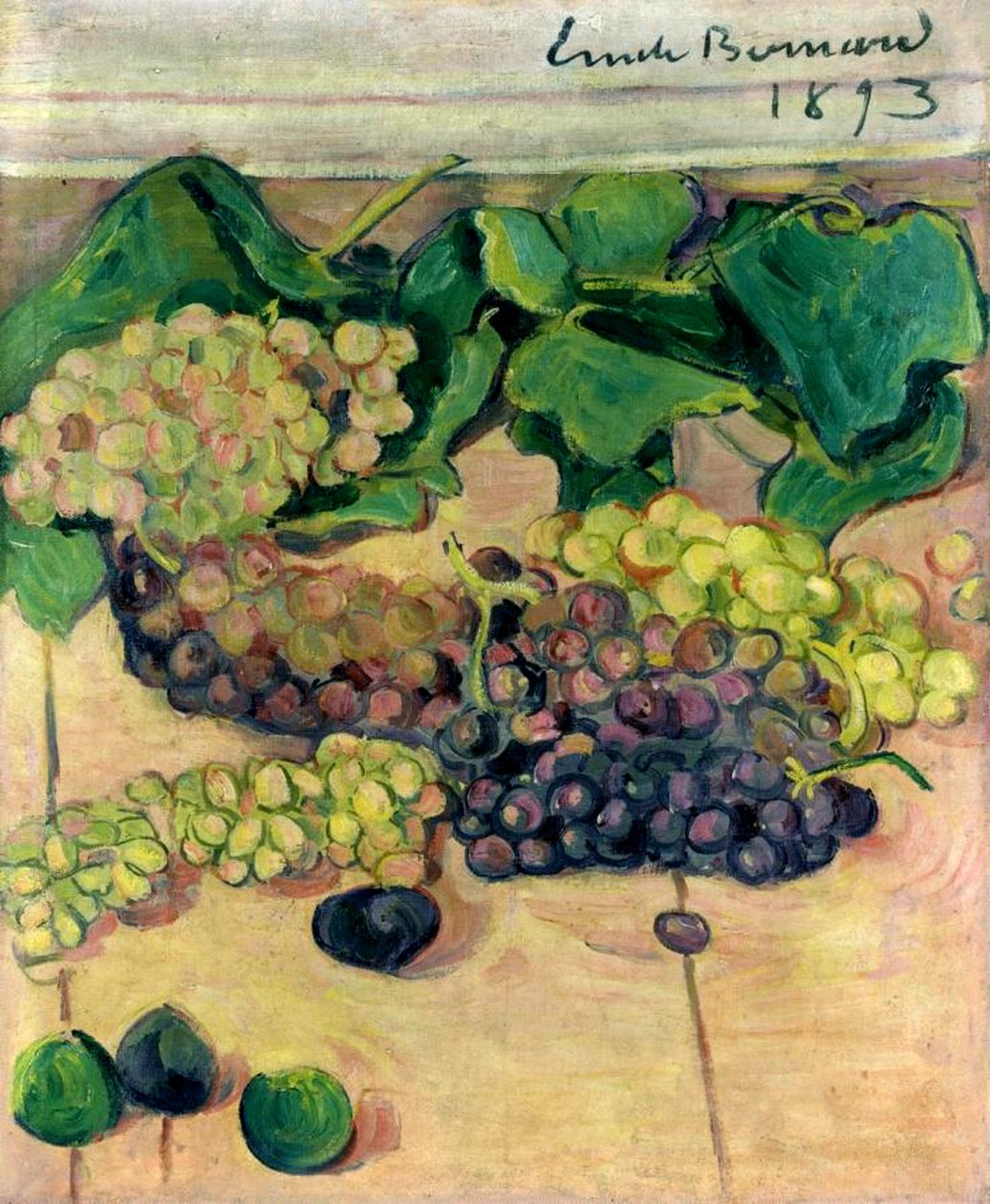 Druer, 1893 af Emile Bernard