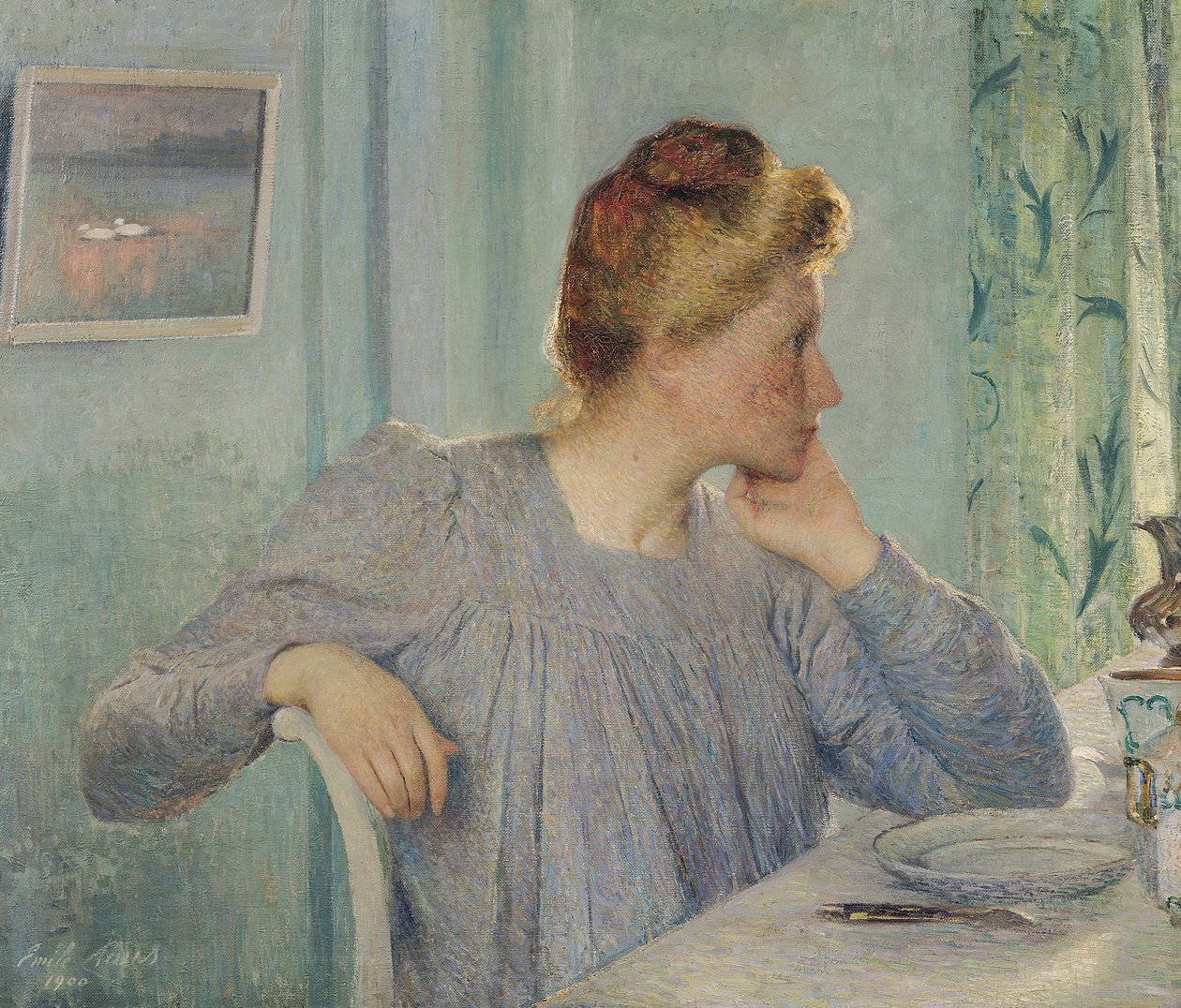Portræt af en kvinde, 1900 af Emile Claus