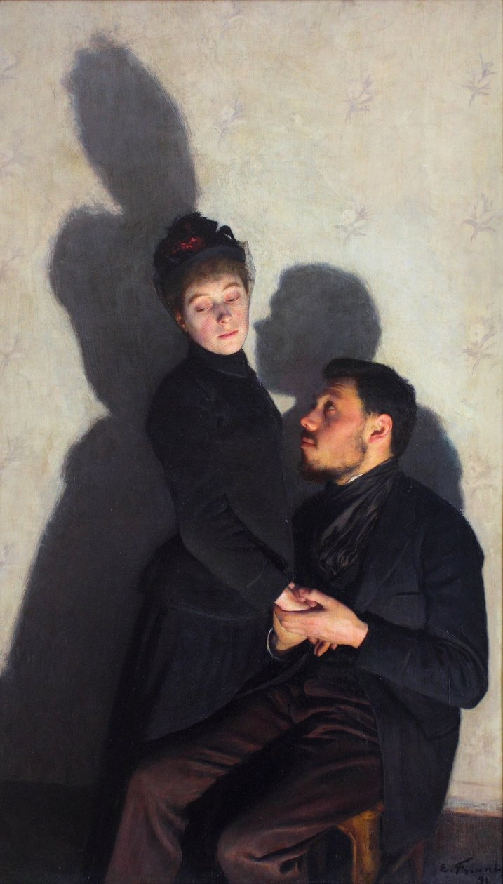 Ombres porteesnDeutsch: SchlagschattennEngelsk: Cast ShadowsnEspanol: Sombras marcadasnItaliano: Shadows projectaten: n af Emile Friant