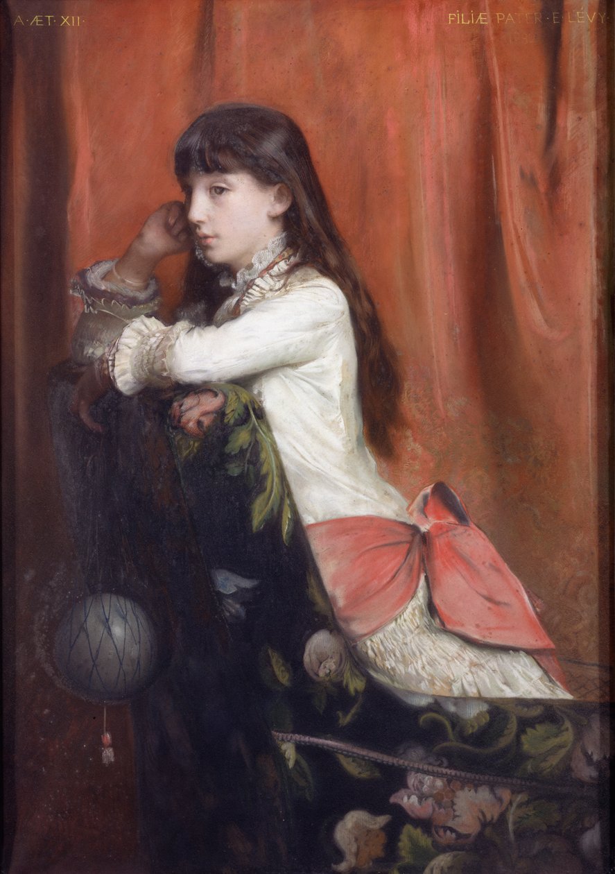 Miss Lia Levy, 1882 af Emile Levy