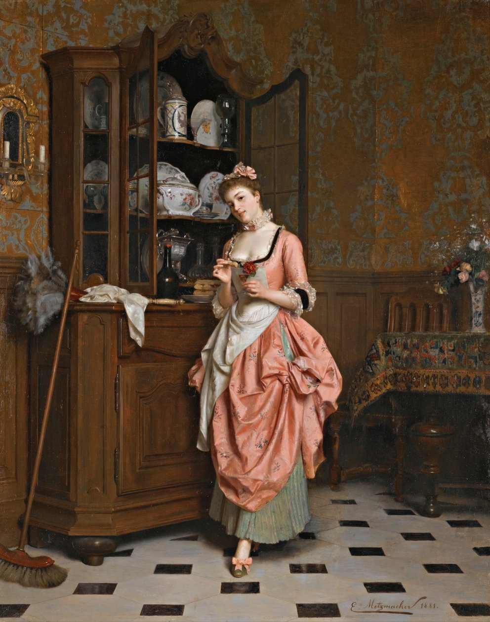 Aperitifen af Emile Pierre Metzmacher