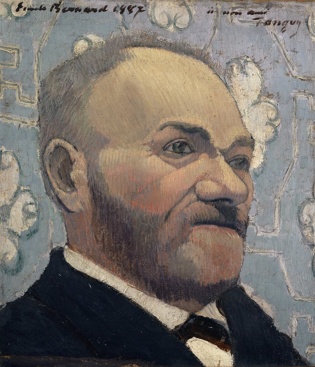 Portræt af Fader Tanguy, 1887 af Emile Bernard
