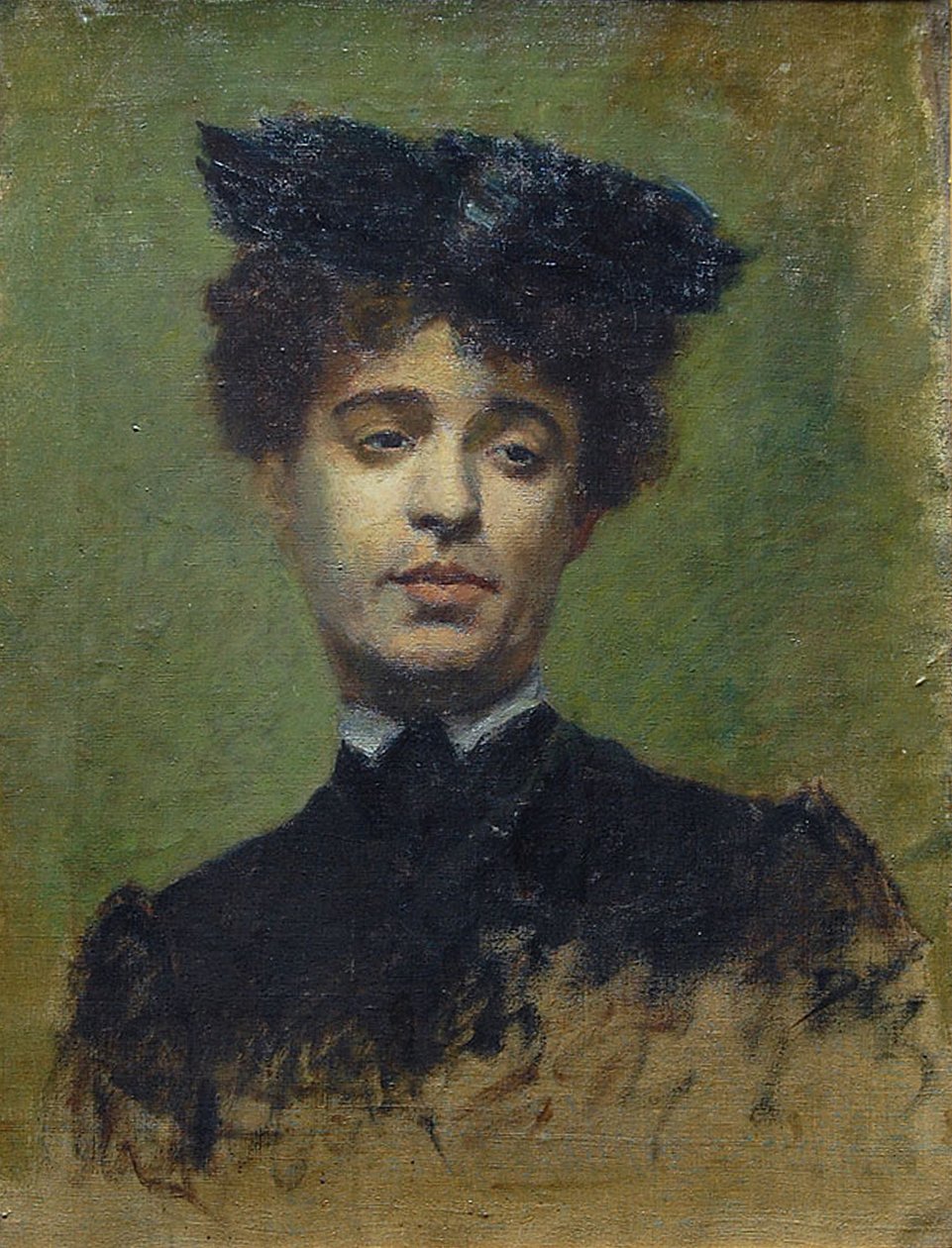 Portræt af Marie Lemasson, 1892 af Emile Bernard