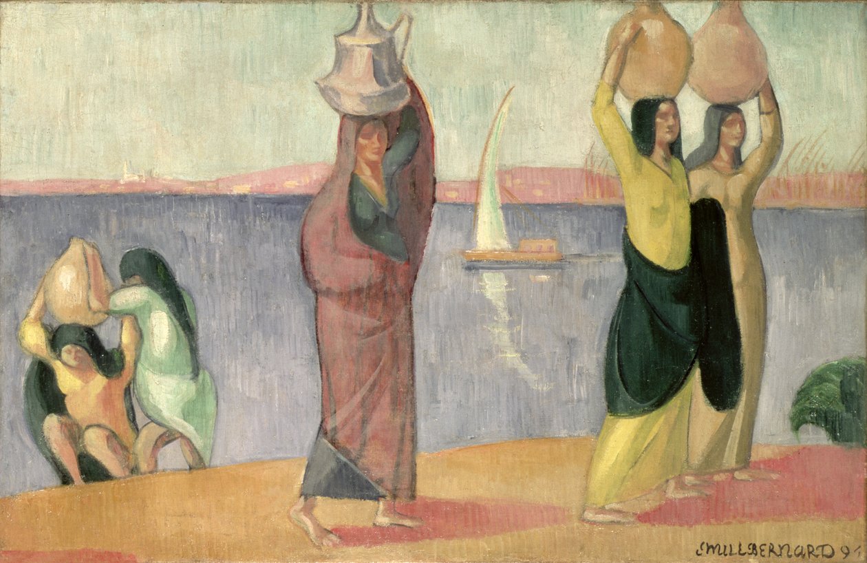 Vandbærerne, 1894 af Emile Bernard