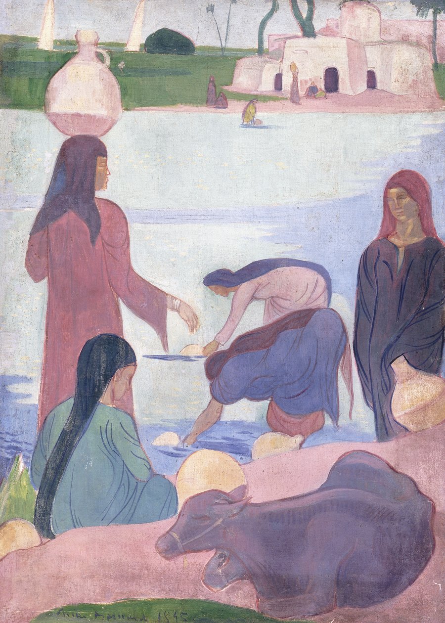 Vandbærerne, 1895 af Emile Bernard