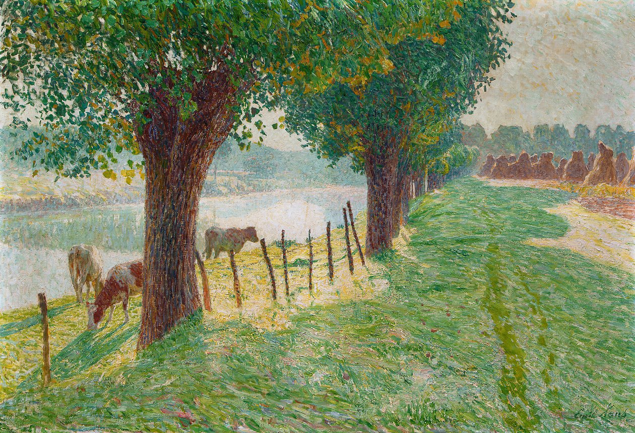 Slutningen af august 1909 af Emile Claus