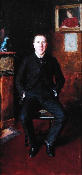 Portræt af Ernest Coquelin (1848-1909) 1889 af Emile Friant