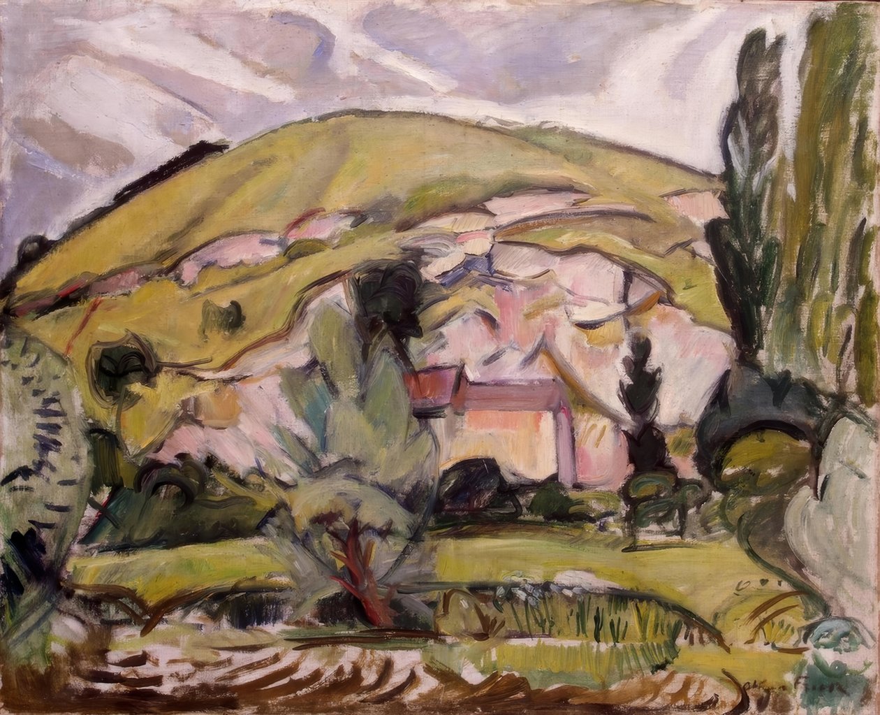 bakke af Emile Othon Friesz