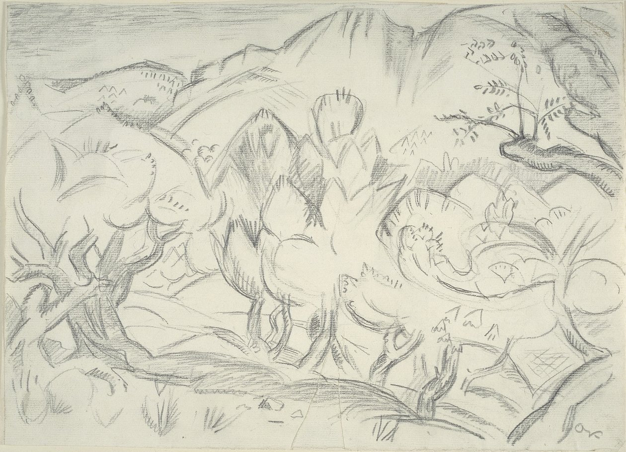 Landskab, Cassis af Emile Othon Friesz