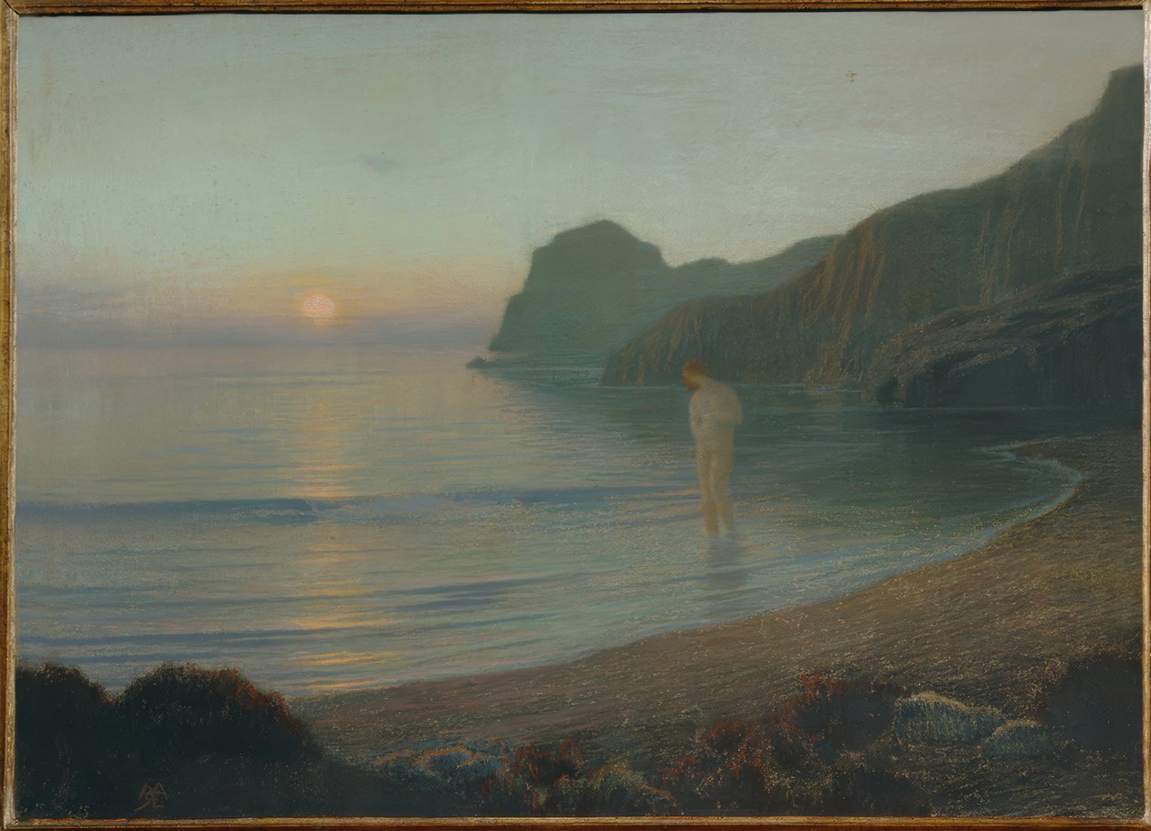 Ermones-bugten af Marie Auguste Emile Rene Menard