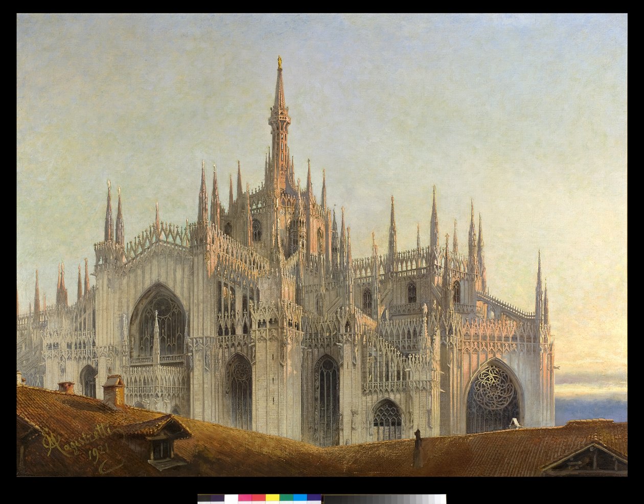Aurora Rising, katedralen, 1921 af Emilio Magistretti