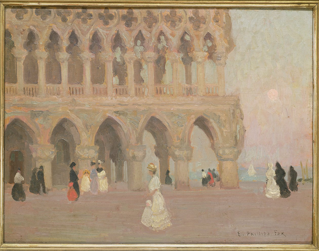Dogespaladset, Venedig af Emmanuel Phillips Fox