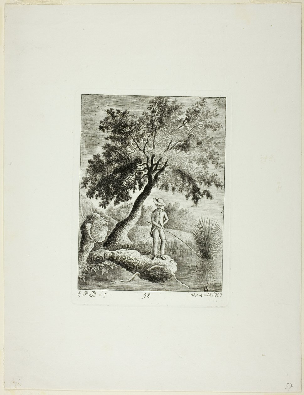 Fiskeren af Emmanuel Phélippes Beaulieu