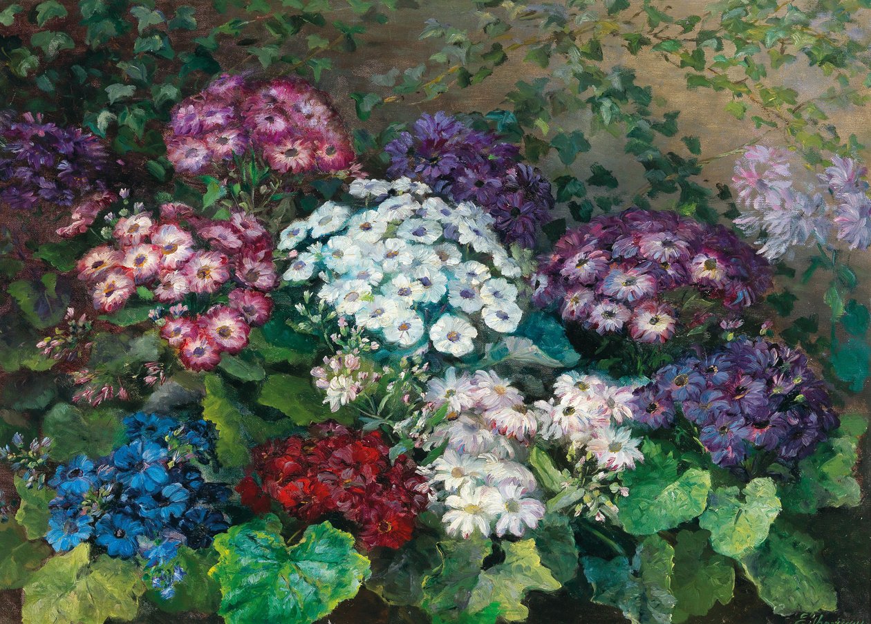 Sommerblomster af Emmy Thornam