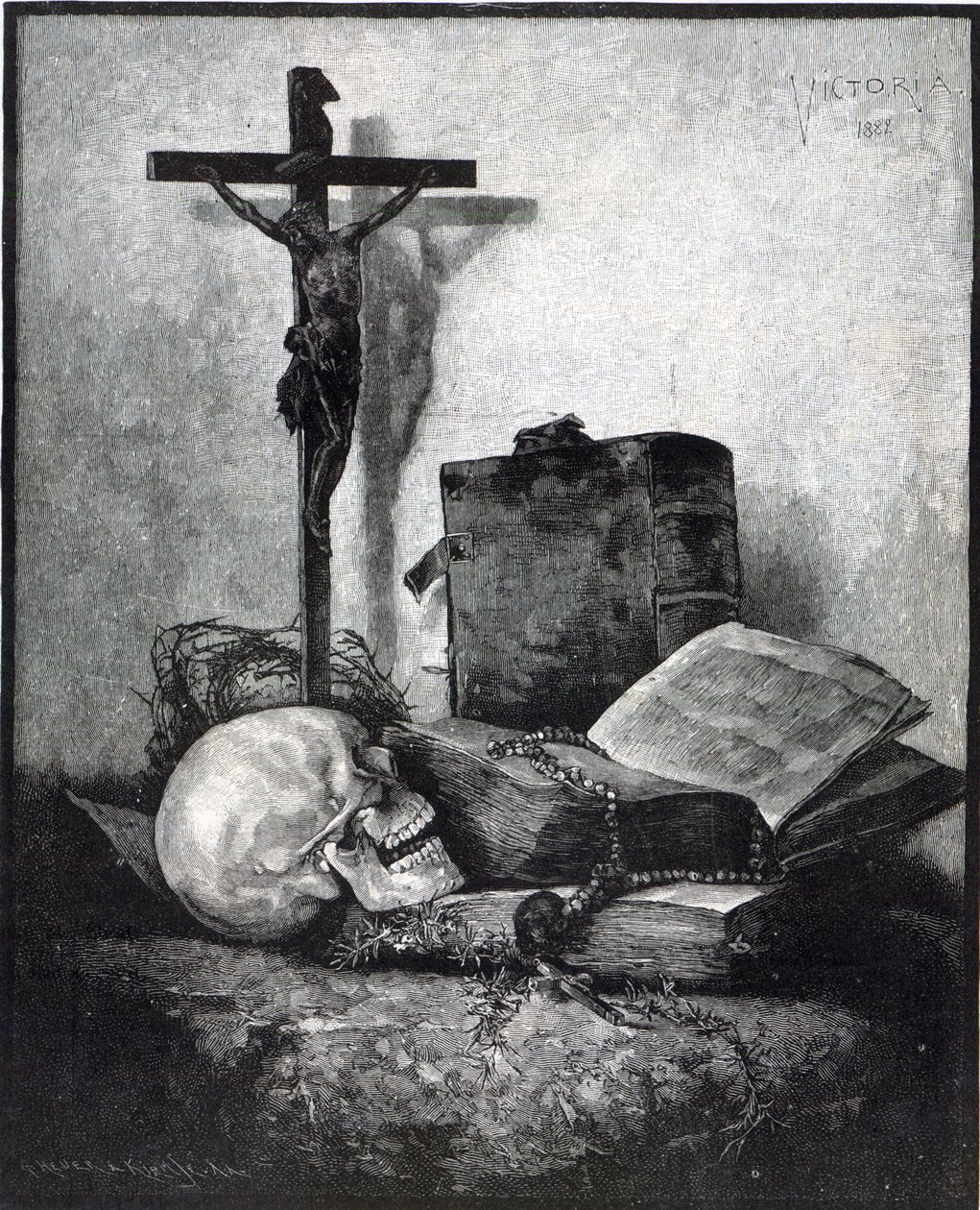"Sic Transit Gloria Mundi", 1893 af Empress Frederick of Germany