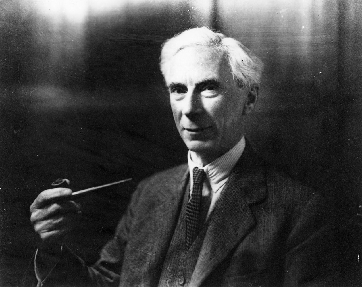 Bertrand Russell af English Photographer