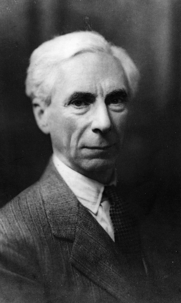 Bertrand Russell af English Photographer