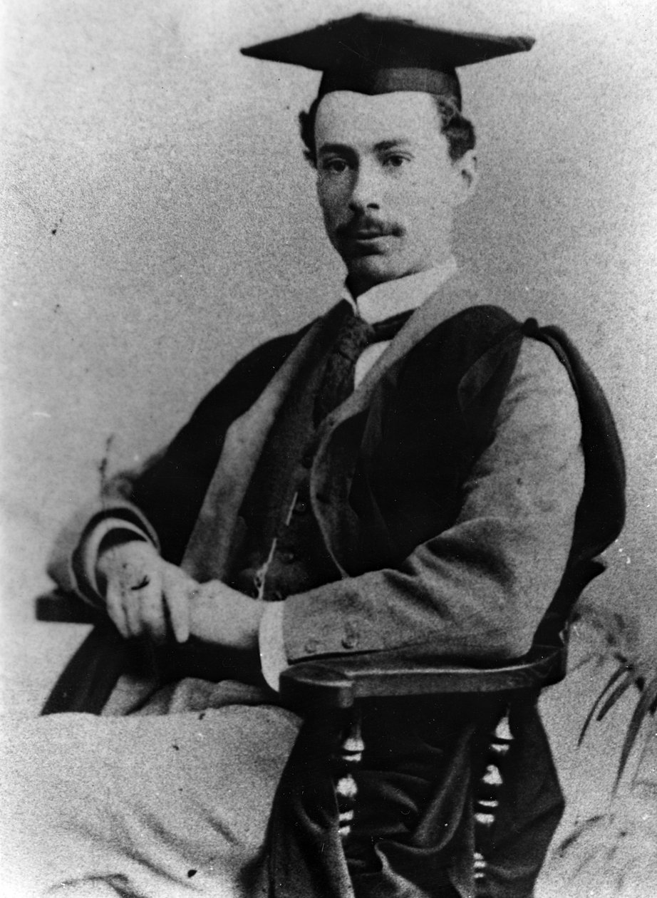Bertrand Russell, ca. 1895 af English Photographer